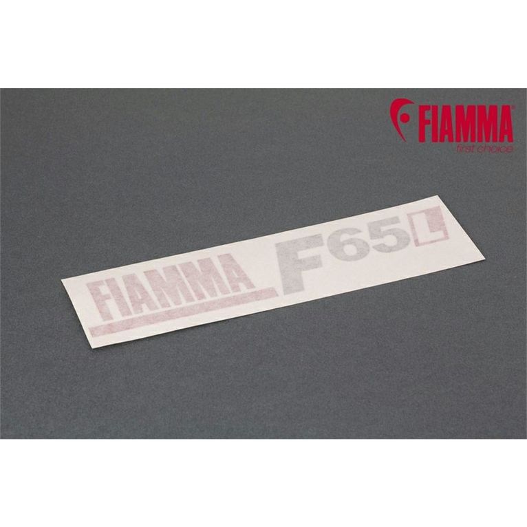 kit targhetta adesiva fiamma f65 l