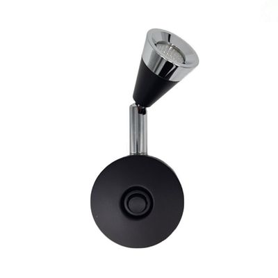 FARETTO COB 2W NERO CON USB BLISTER