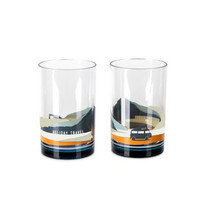 Set 2 bicchieri SPIRIT Holiday Travel, SAN
