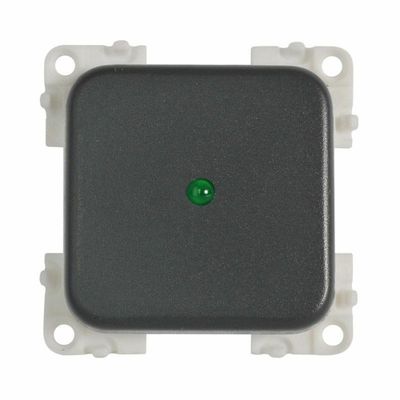 INTERRUTTORE MC12P 12V+LED GRIGIO