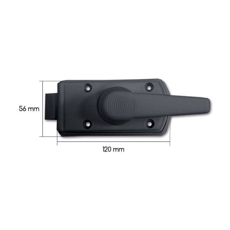 serratura europa completa - bianca - sinistra