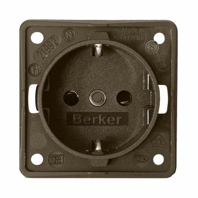 BMP22D/M PRESA BERKER SCHUKO 230V 16A MARRONE - CBE