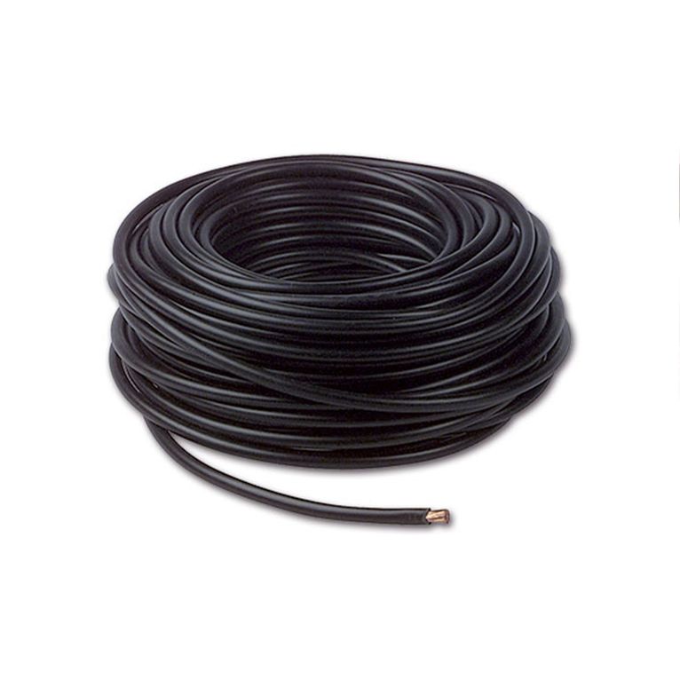 cavo alimentazione - ø 10 mm² - nero