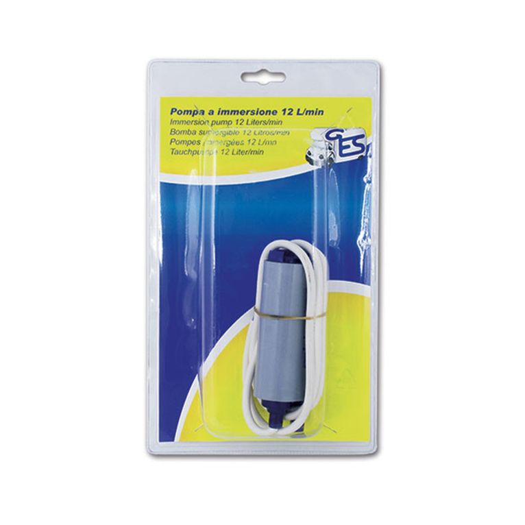 pompa immersione senza valvola • 12 l/min • blister
