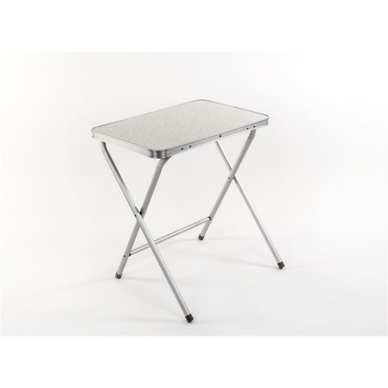 tavolino big butler acciaio grigio-argento 60x40 cm
