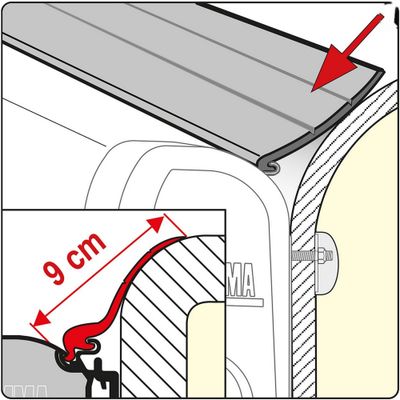 RAIN GUARD L - GUARNIZIONE DA APPLI