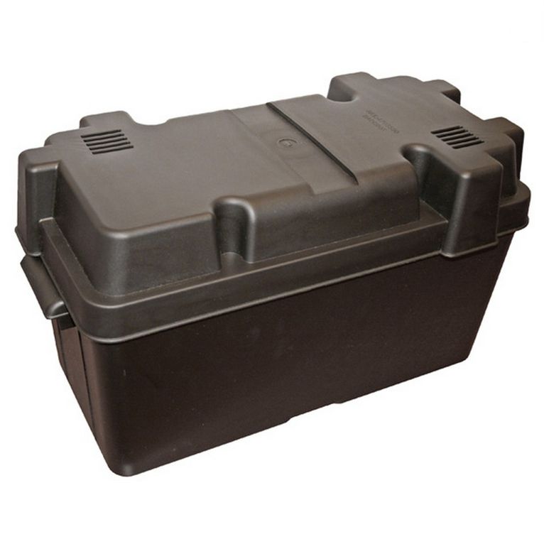 box batteria+cop.19x42x25cm nero