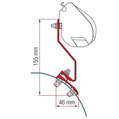 KIT VW CADDY MAXI LIFT ROOF - DB - Fiamma