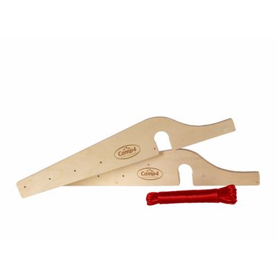 Supporto corda stendibiancheria orizzontale 15 mm