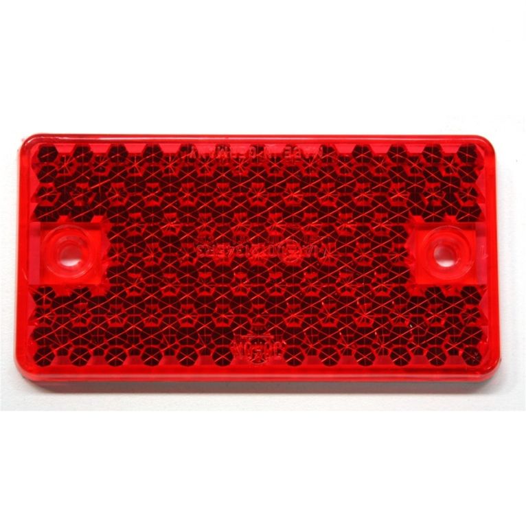 catarifrangente 91x47 rosso pz 2