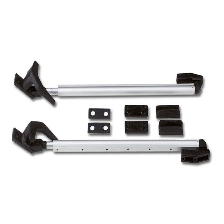 coppia braccetti klick klack 6 scatti con maniglie chius