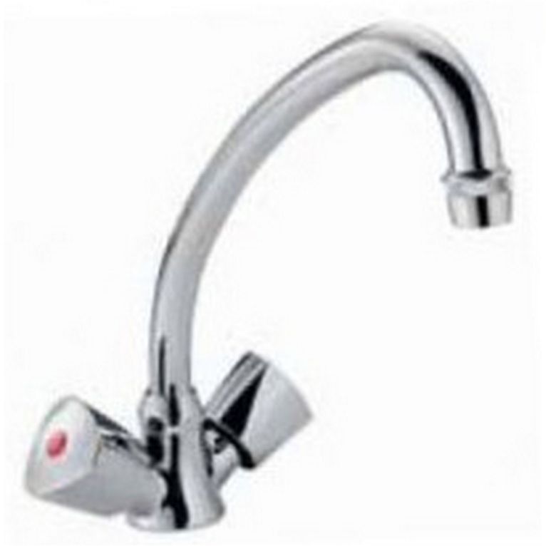 miscelatore monoforo con canna