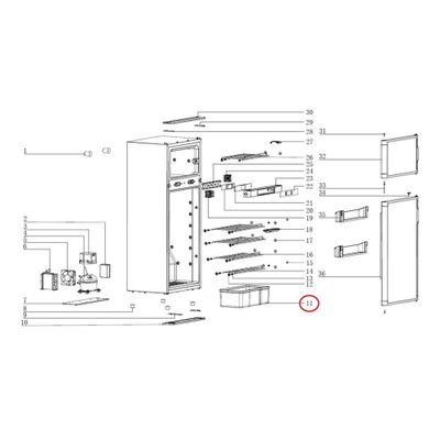 VASCHETTA INFERIORE 017 RCE140/170