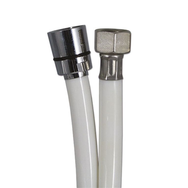 tube pvc white • 1/2"" c – 3/8"" f • 1,5 m