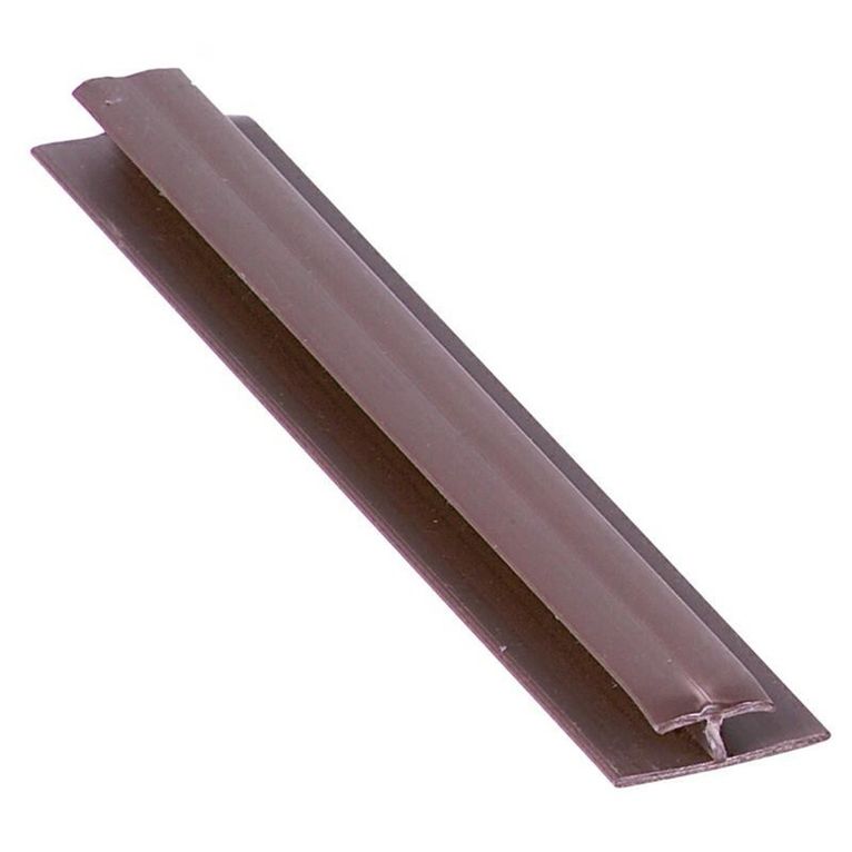profilo pvc da 2.60 mt grigio