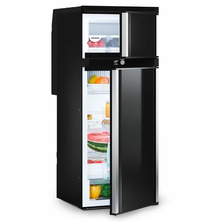 rcd 10.5xet frigo a compressore 200lt. nero display a le