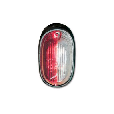 Luce Ingombro Ovale Bifacciale a Lampadina
