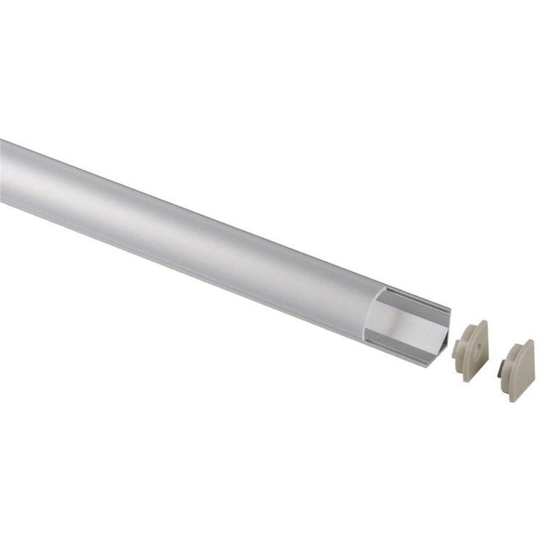 set profilo angolare alluminio per led 1,5 m - carbest