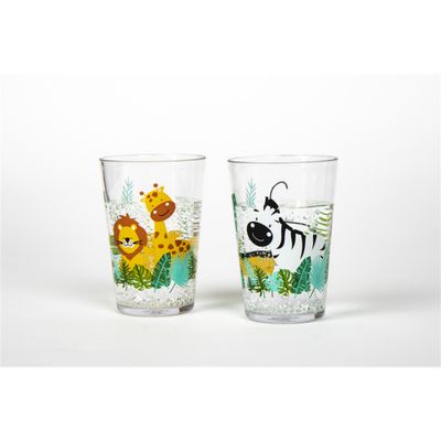 Bicchieri per bambini SAFARI, set da 2 in SAN - Camp4
