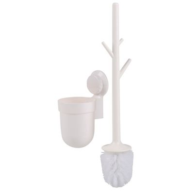 Scopino WC con ventosa bianco, max 3 kg - Camp4