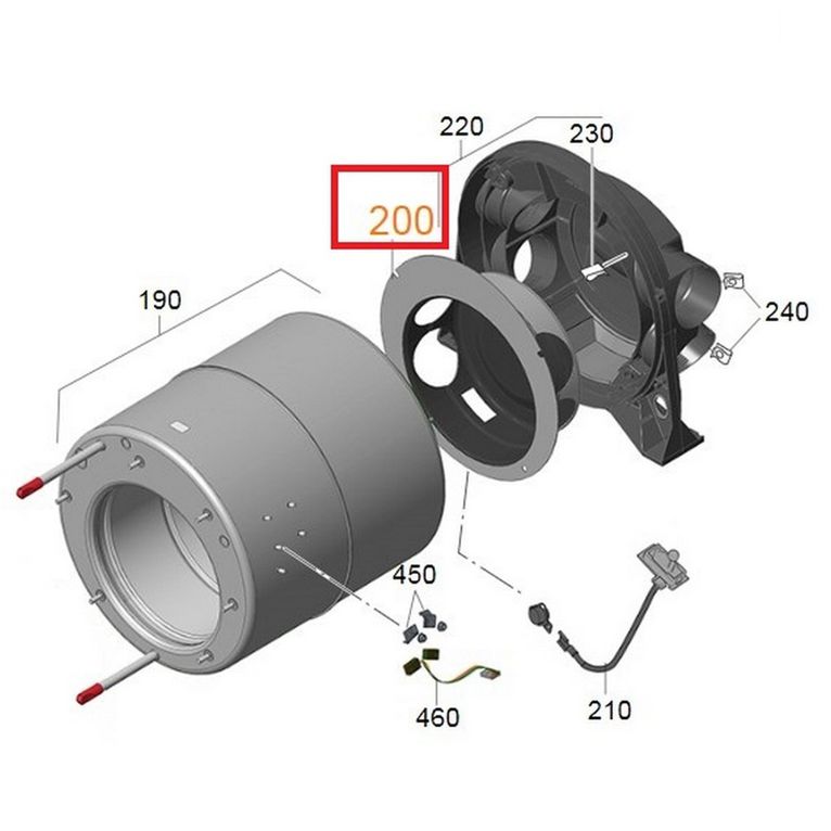 combi d termostato di sicurezza con - truma
