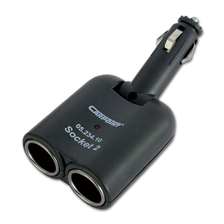 sdoppiatore presa accendisigari regolabile • 12 v / 10 a