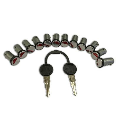 Kit 12 Cilindri + 1 Coppia Chiavi Zadi