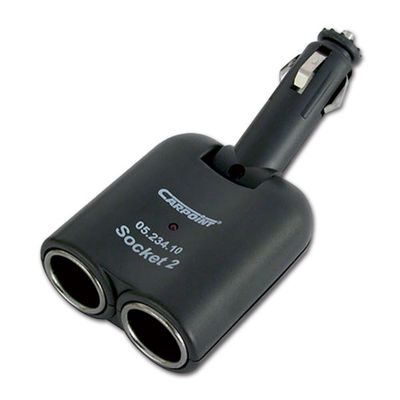 Sdoppiatore presa accendisigari regolabile • 12 V / 10 A