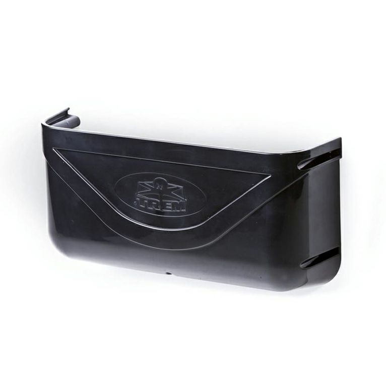 tasca portaoggetti nera in abs 370 x 185 mm