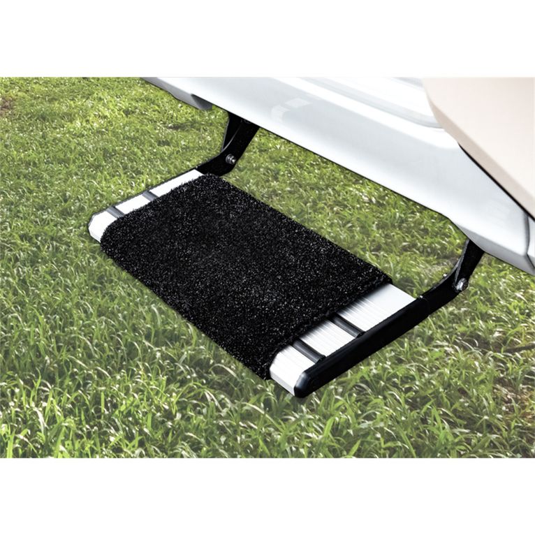tappetino per gradino regular nero 45x40 cm - carbest