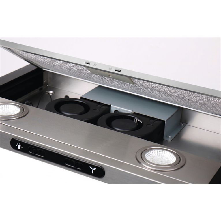 cappa aspirante 12 v 460x280x50 mm argento - carbest