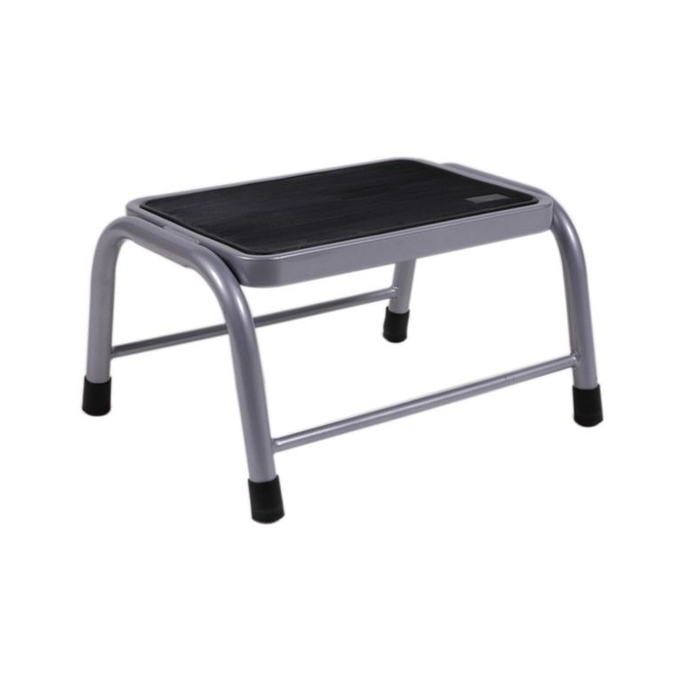 gradino singolo in acciaio h25 cm, 150 kg - carbest
