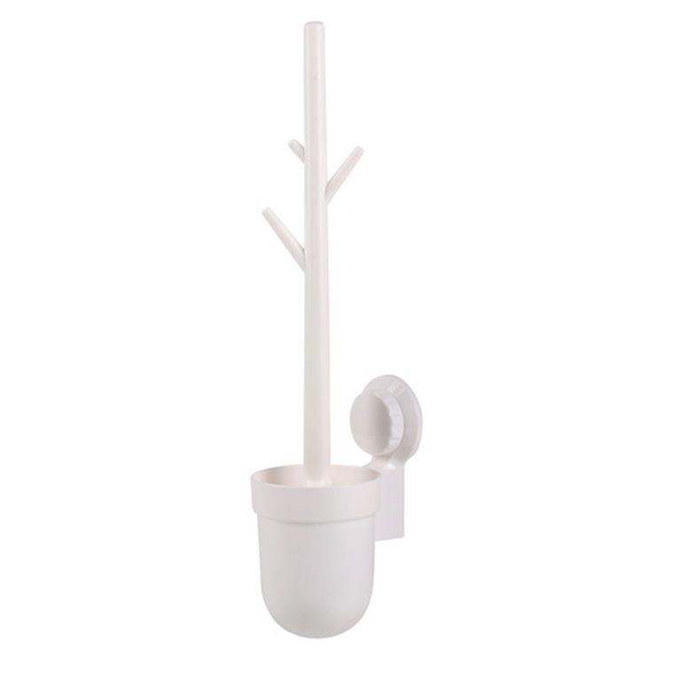 scopino wc con ventosa bianco, max 3 kg - camp4