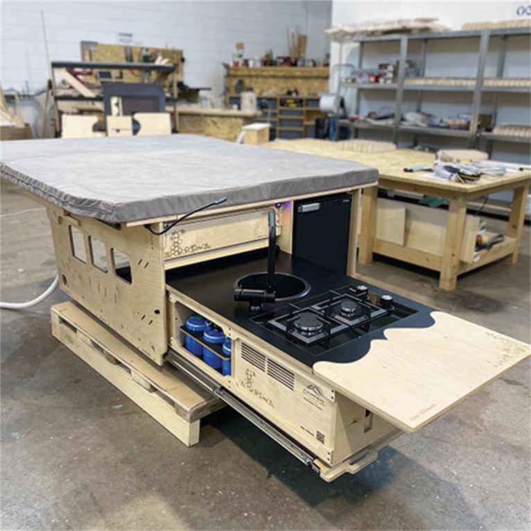 camping box gipsy r3 ultimate • cucina / batteria / acqu