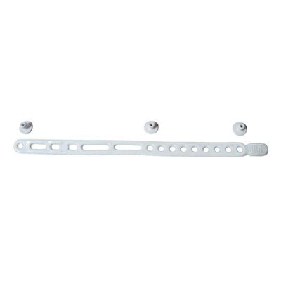 Fermo Portellone in Plastica Bianco