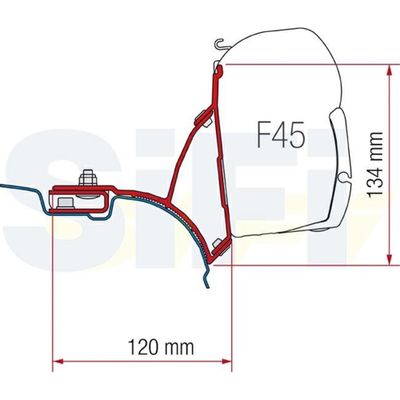 KIT VW T5 UK - Fiamma