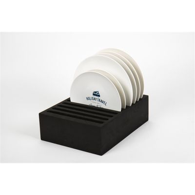 Portapiatti 33x25x10 cm per max 10 piatti - Camp4