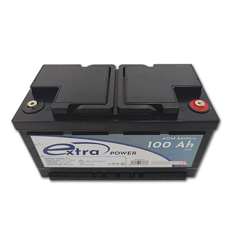 batteria agm extra power 100 ah