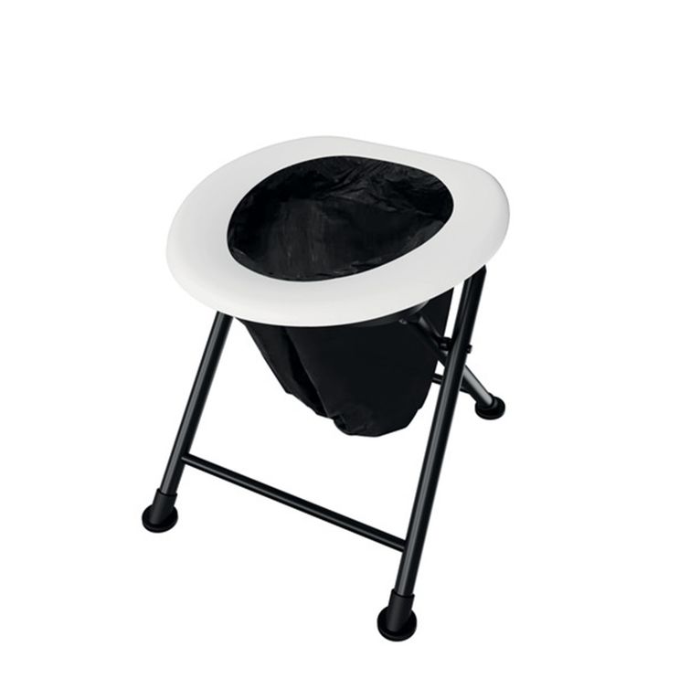 sacchetti in plastica riciclata 30 pz 45x50 cm nero