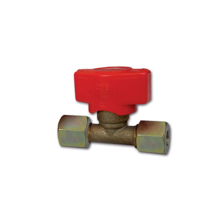 rubinetto gas 1 via • ø 8 mm • 4 bar