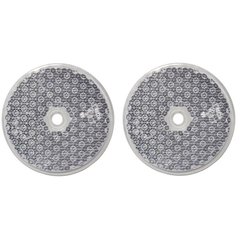 catarifrangente dia.61mm bianco 2pz