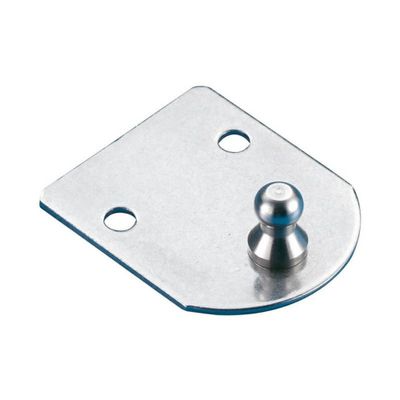 COPPIA STAFFE PIATTE (G) INOX PER MOLLE A GAS - Trem