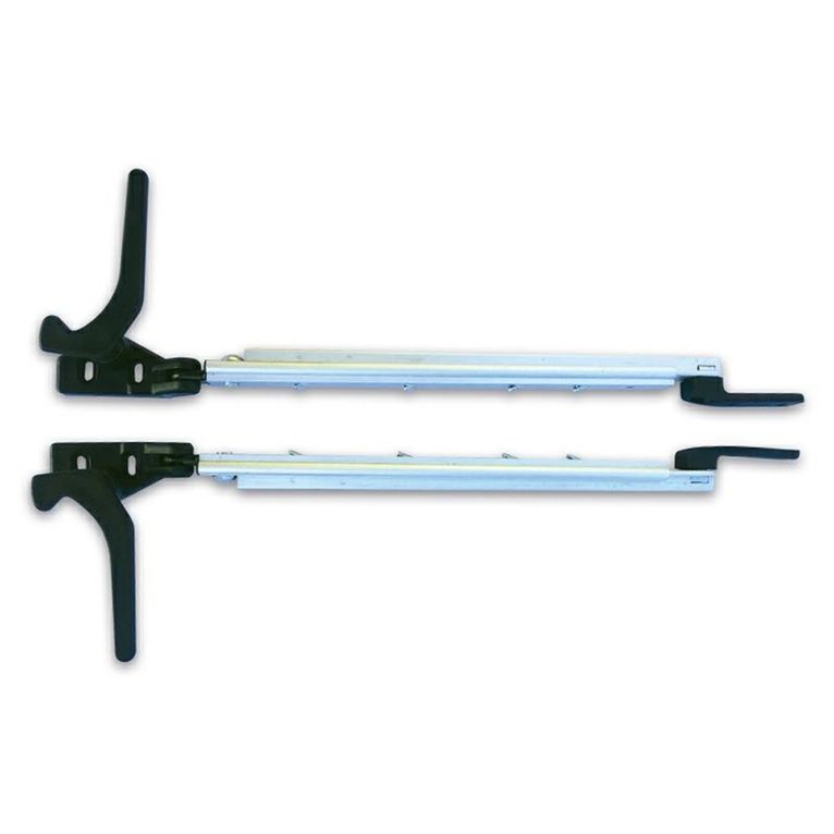 coppia braccetti a scatto dx/sx fin.polyplastic 500/650m