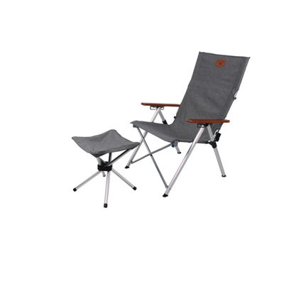 Poggiapiedi per sedia Joplin grigio melange 38x38 cm