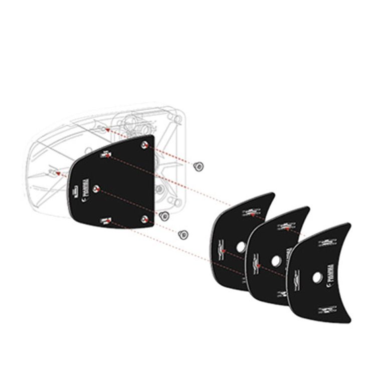 kit spacer safe door • > 17 • nero - fiamma