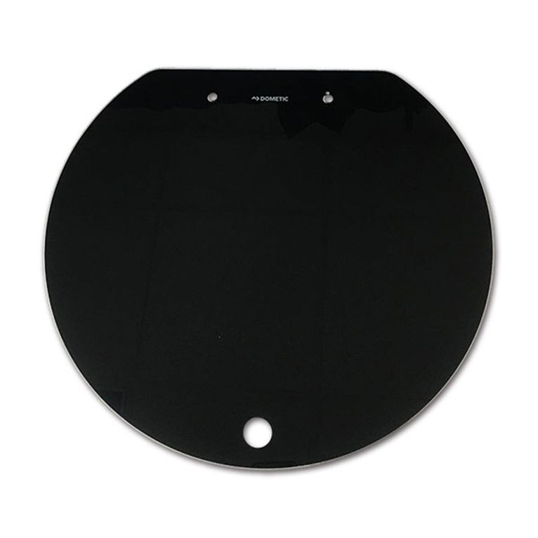 coprilavello circolare in vetro - dometic
