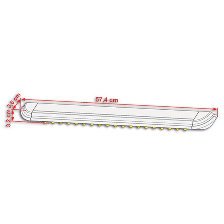awning light • 31 led • luce bianca - fiamma
