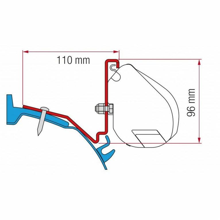 kit f35 pro ford custom capland/capfun - fiamma