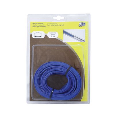 Profilo copriviti blu • 10 m • blister