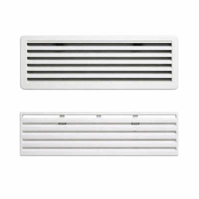 GRIGLIA ESTERNA DI VENTILAZIONE BIANCA PICCOLA 483X186 M